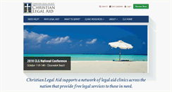 Desktop Screenshot of christianlegalaid.org