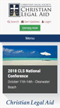 Mobile Screenshot of christianlegalaid.org